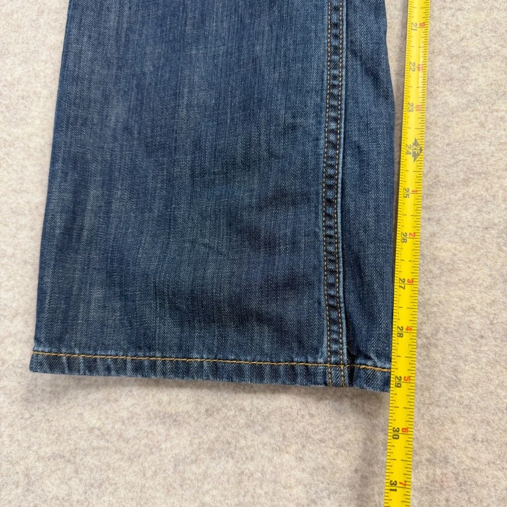 Levis 527 Slim Bootcut Jeans Mens 34x30 Medium Wash Blue Denim 05527-0239